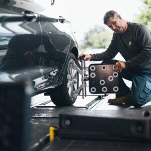 Wuchten der Räder pro Achse