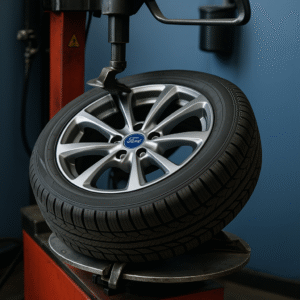 Räderummontage : Reifen nicht auf Felge montiert