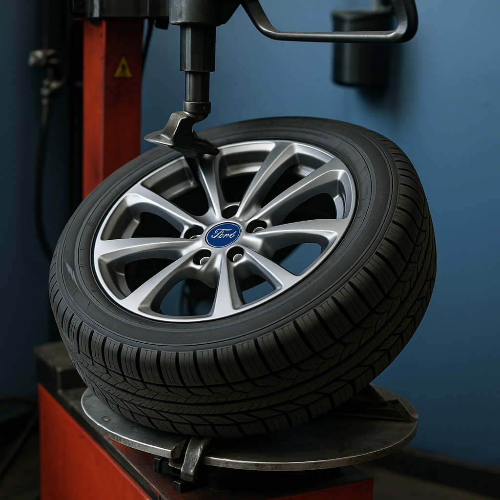 Räderummontage : Reifen nicht auf Felge montiert