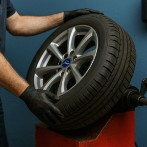 Räder wechseln und beide Achsen wuchten